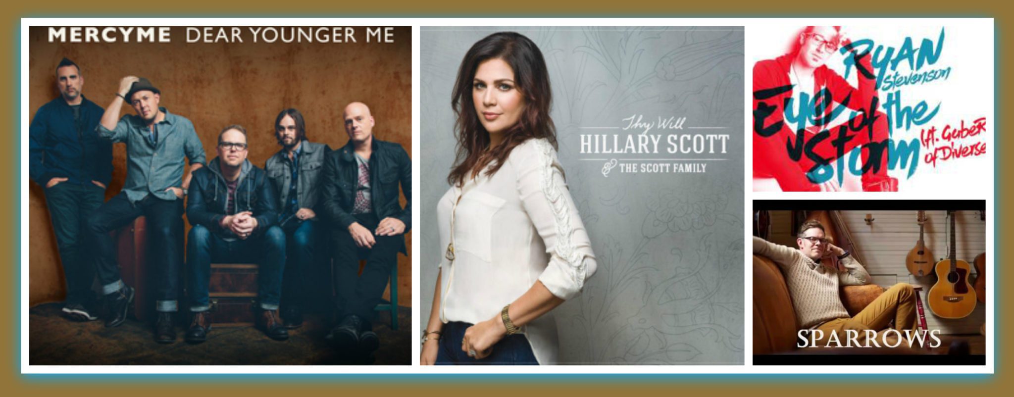 VIDEOS: MercyMe, Jason Gray & More New Music