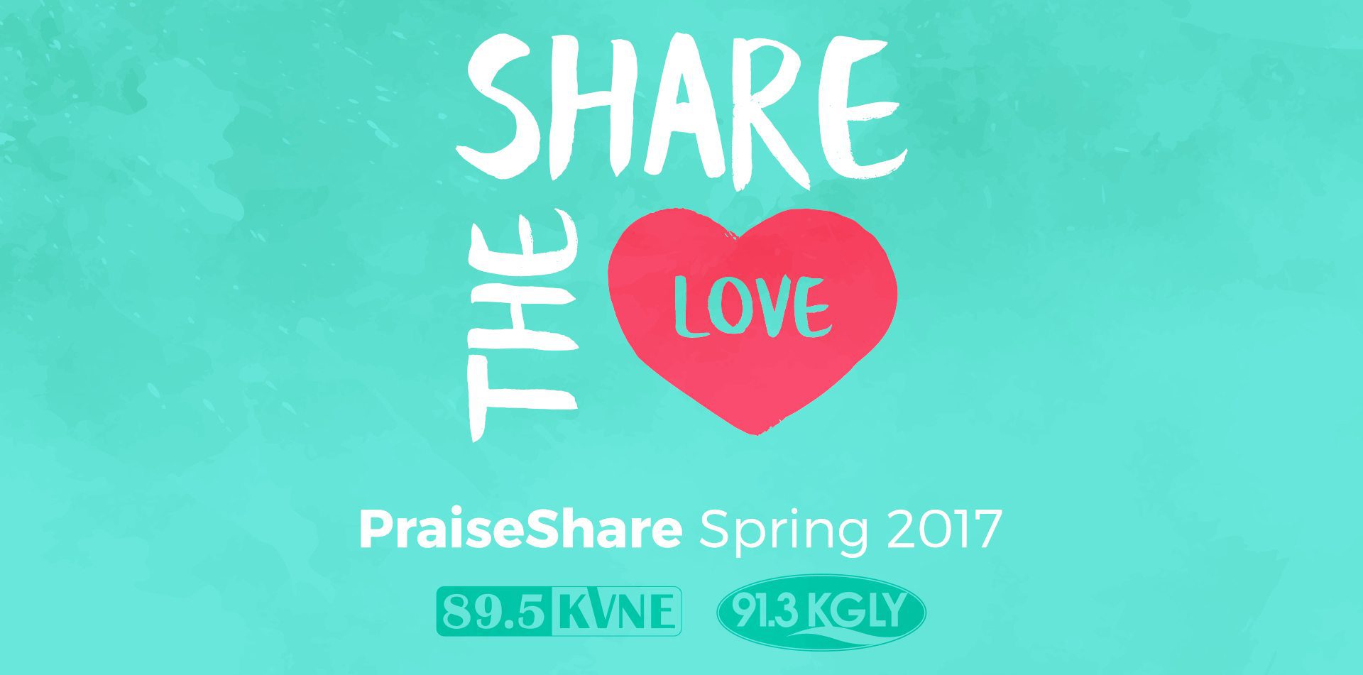 89.5 KVNE East Texas Christian Radio Share the Love Countdown Challenge