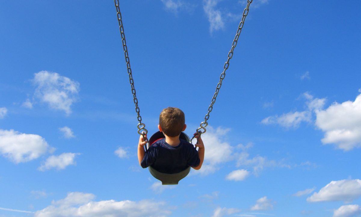 89.5 KVNE East Texas Christian Radio Summer Fun Boy's Swinging