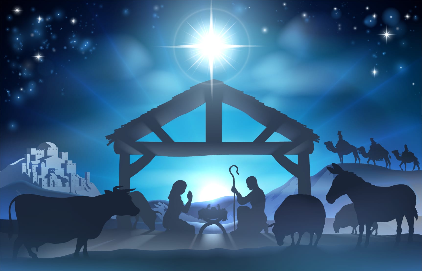 89.5 KVNE East Texas Christian Radio Christmas Blog Manger Scene