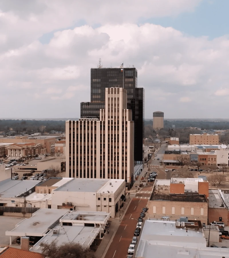 KVNE's Christian radio station location in Tyler, TX